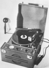A portable record recorder